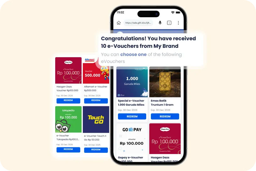 Multi-Option e-Vouchers