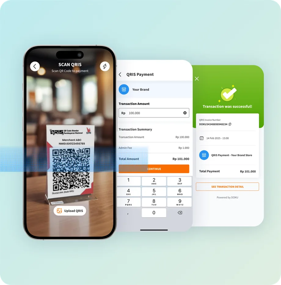 Pay QRIS using points
