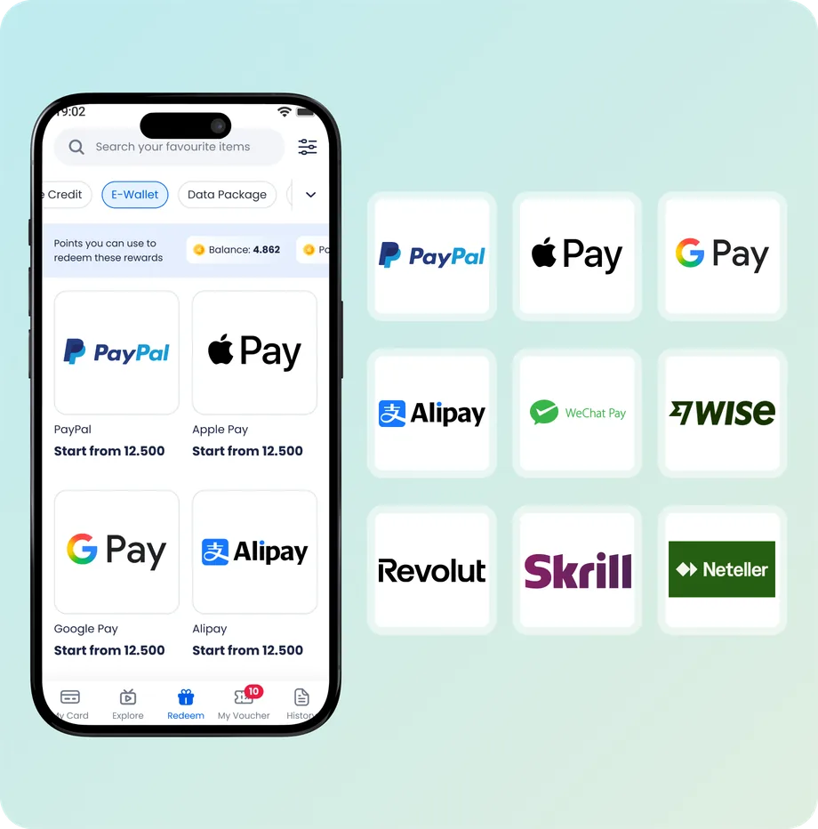 e-Wallet top-up
