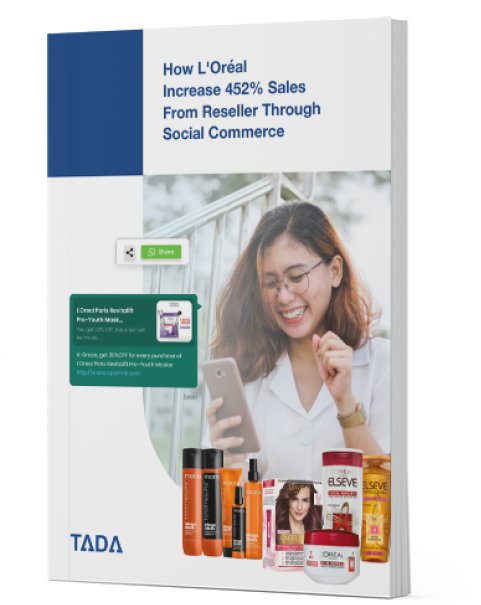How L’Oréal Increase 452% Sales From Reseller Through Social Commerce