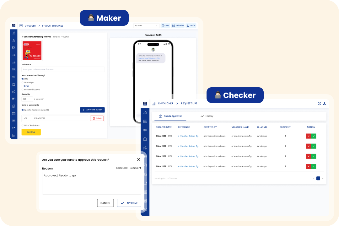 Eliminate Internal Fraud with Checker-Maker 