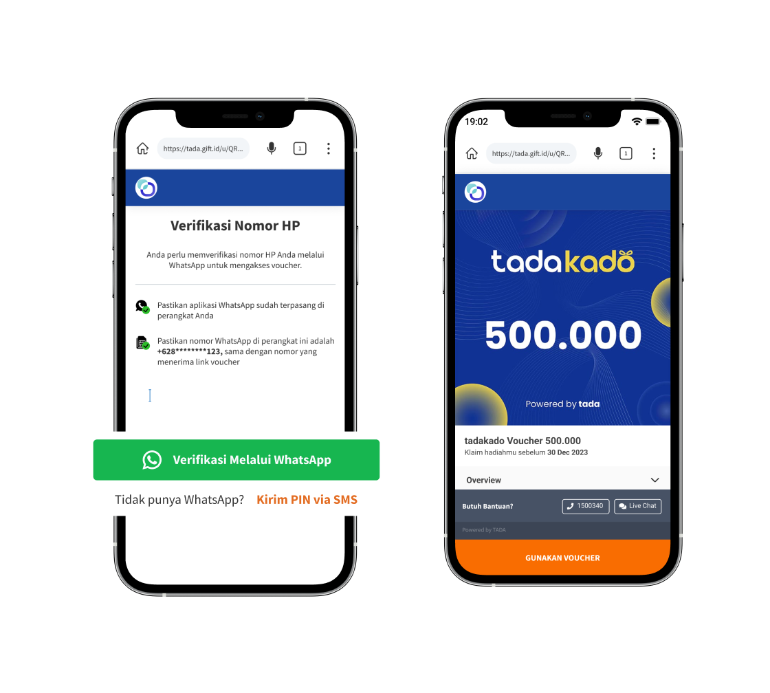 Verifikasi Nomor Handphone