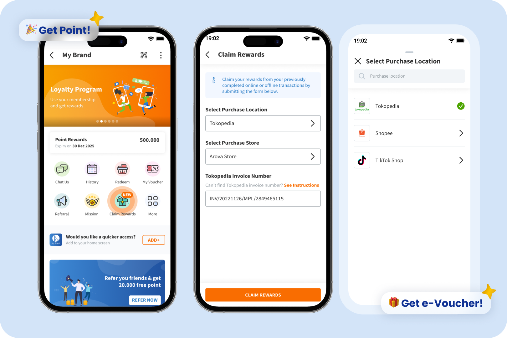 Collect Consumer Data from Integrated Marketplace Purchase