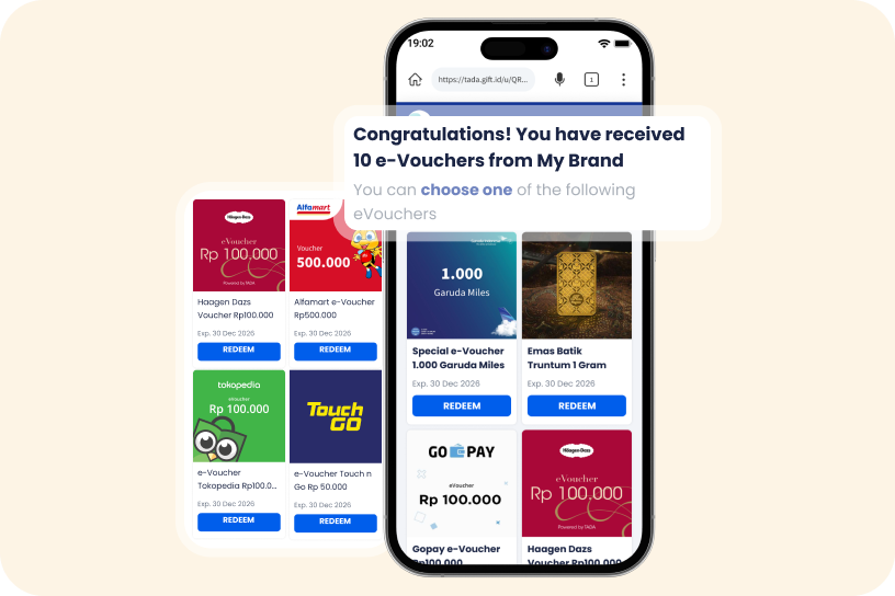 Multi-Option e-Vouchers 