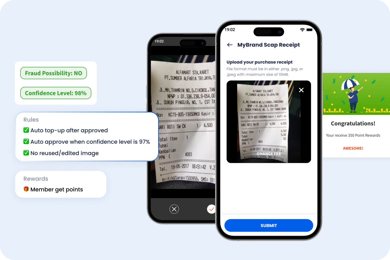 Use Case: From Receipt Upload to Instant Rewards
